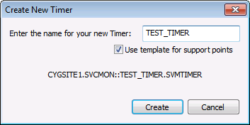 Create New Timer